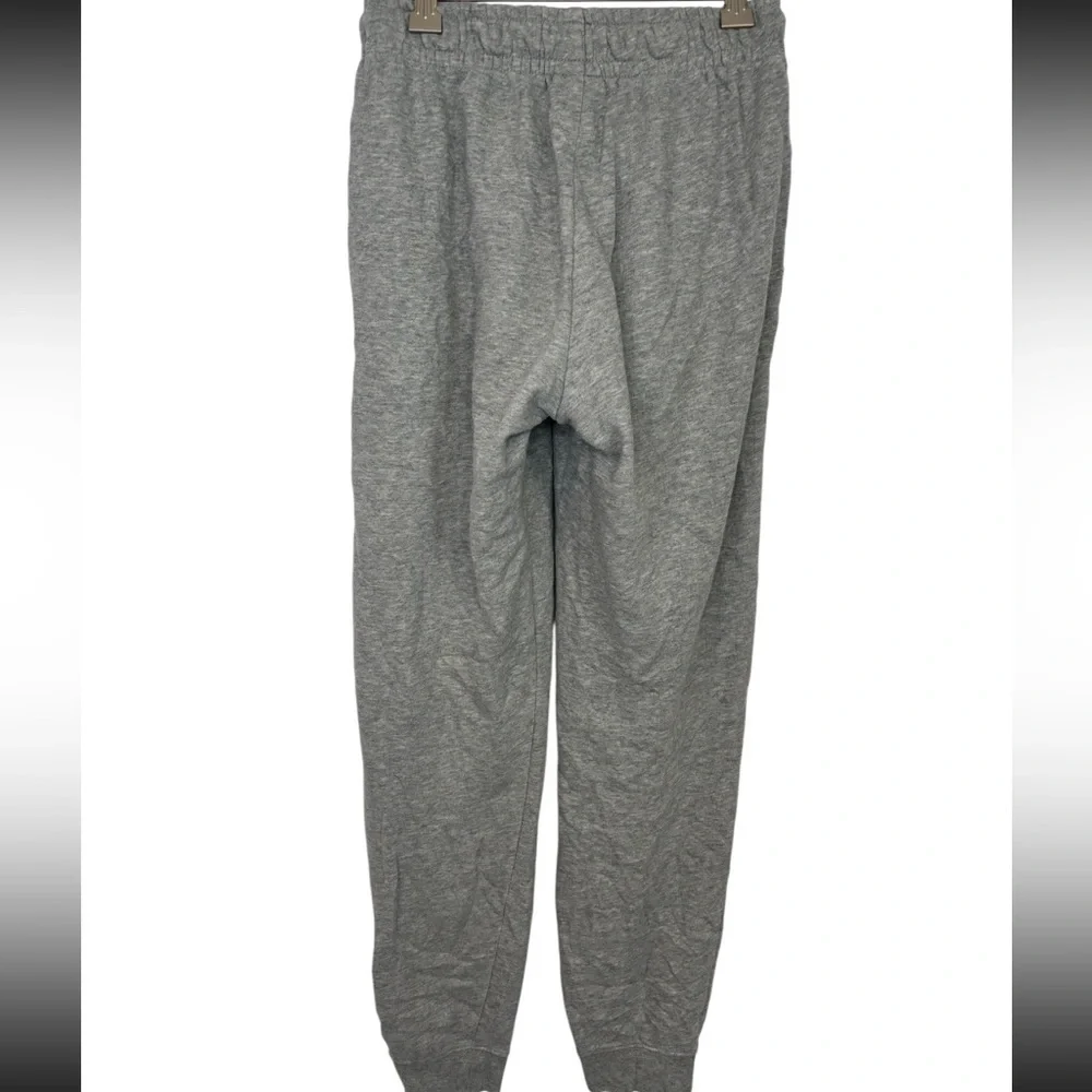 Nike Women’s Heather Gray Joggers with Drawstring Waist and Embroidered Logo